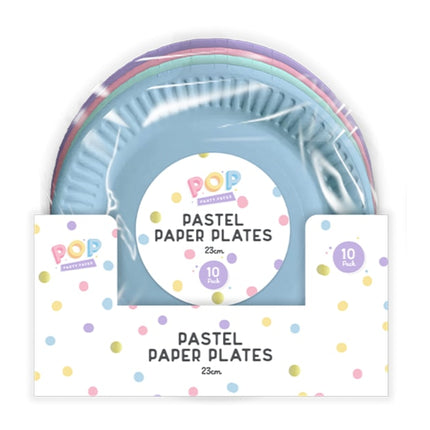 pastle paper plated - The Fusion Mart UK
