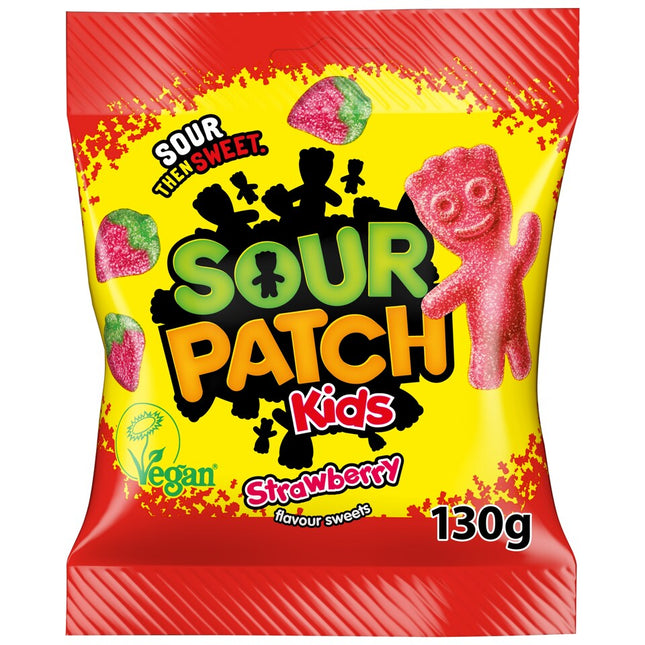 Sour Patch Kids Strawberry Sweets Bag - The Fusion Mart UK