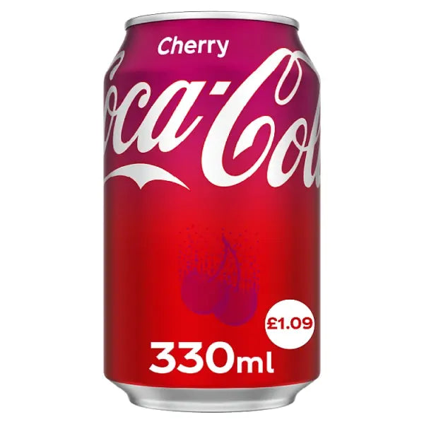 CHERRY COKE CAN £1.09 - The Fusion Mart UK