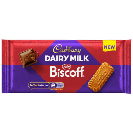 Cadbury Dairy Milk Biscoff Biscuit Chocolate Bar - The Fusion Mart UK