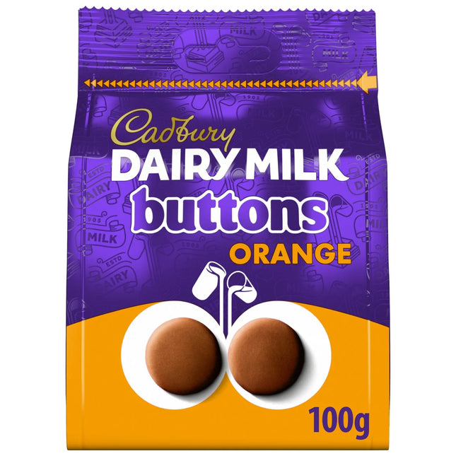 Cadbury Dairy Milk Orange Giant Buttons 100g