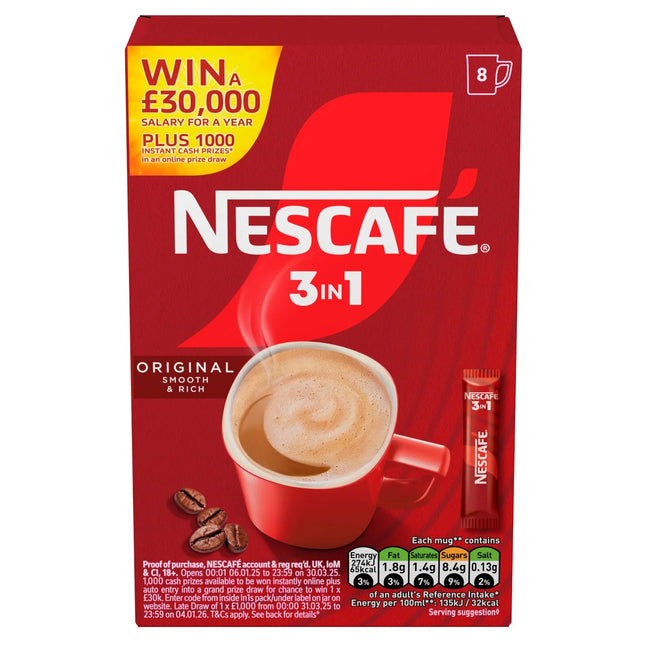 NESCAFE 3IN1 ORIGINAL £1.00 - The Fusion Mart UK
