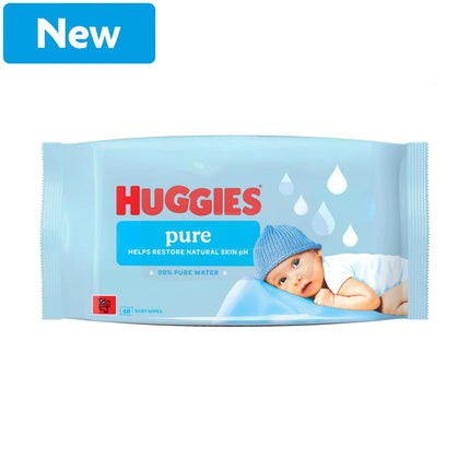 HUGGIES PURE WIPES £1 - The Fusion Mart UK