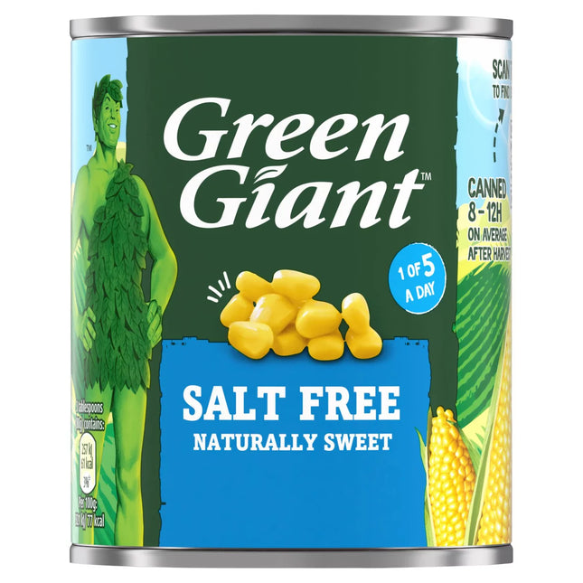 GREEN GIANT SALT FREE CORN - The Fusion Mart UK