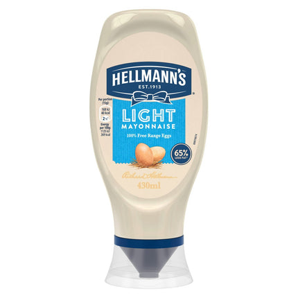 HALLMANNS MAYO SQUEEZY LIGHT 432G - The Fusion Mart UK