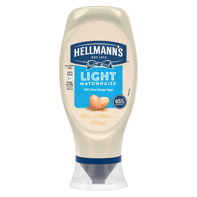 HALLMANNS MAYO SQUEEZY LIGHT 432G - The Fusion Mart UK