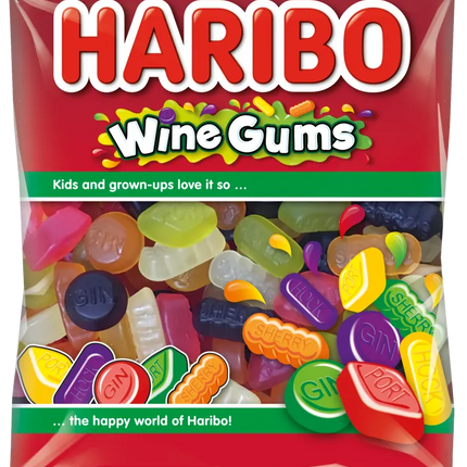 haribo wine gums - The Fusion Mart UK