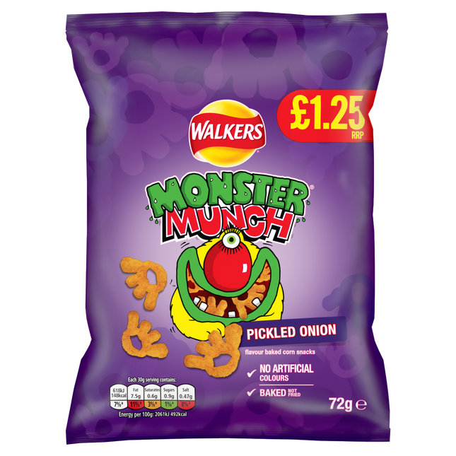 MONSTER MUNCH PICKLED ONION - The Fusion Mart UK