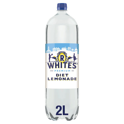 R WHITE DIET LEMONADE 2LTR