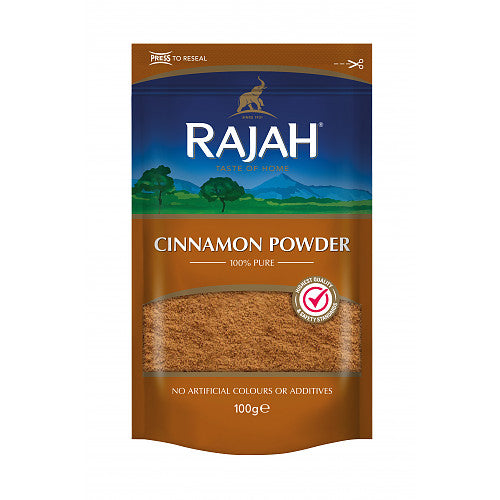 RAJAH CINNAMON POWDER - 100G - The Fusion Mart UK