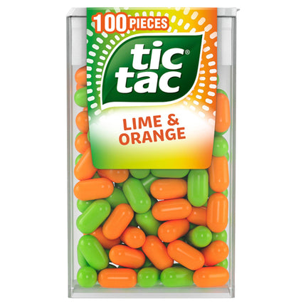 Tic Tac Lime & Orange Sweets - The Fusion Mart UK