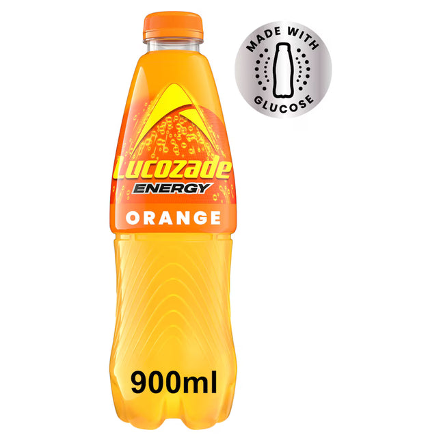 LUCOZADE ENERGY ORANGE 900ML - The Fusion Mart UK