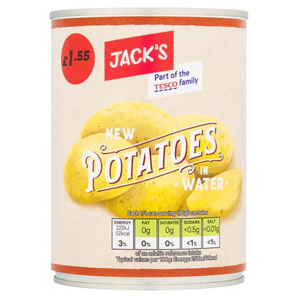 JACKS NEW POTATOES 560G - The Fusion Mart UK
