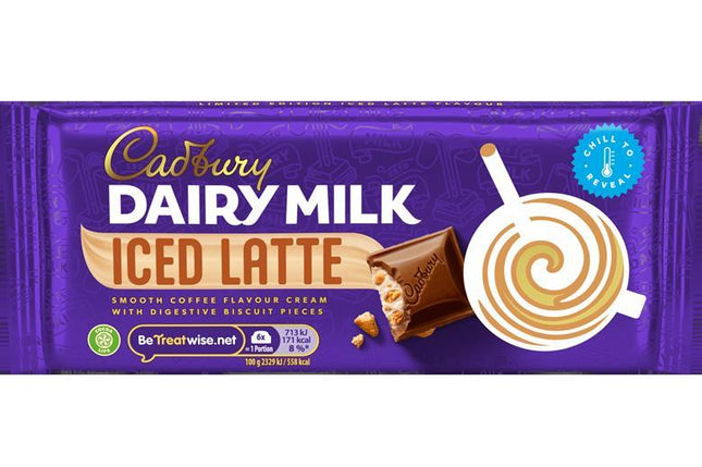 Cadbury Dairy Milk Iced Latte Chocolate Bar