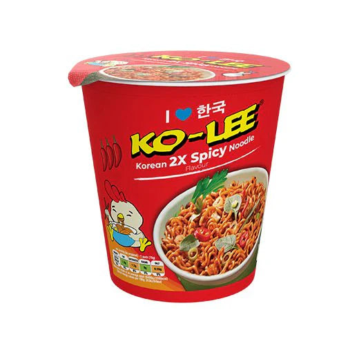KO LEE KOREAN CUPS 2 SPICY - The Fusion Mart UK