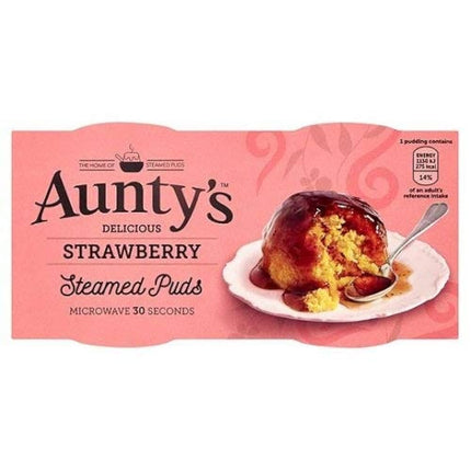 auntys strawberry pudding