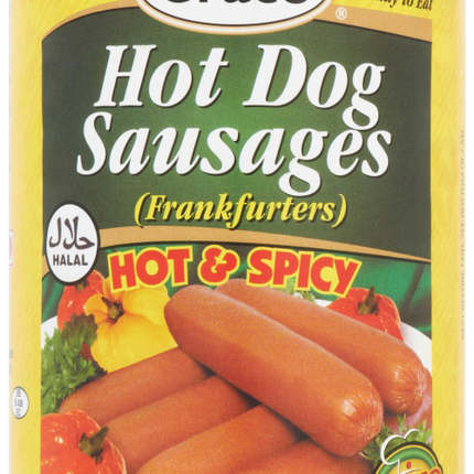 grace halal spicy hotdog - The Fusion Mart UK