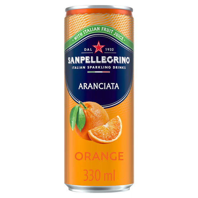 SANPELLEGRINO ORANGE 330ML - The Fusion Mart UK