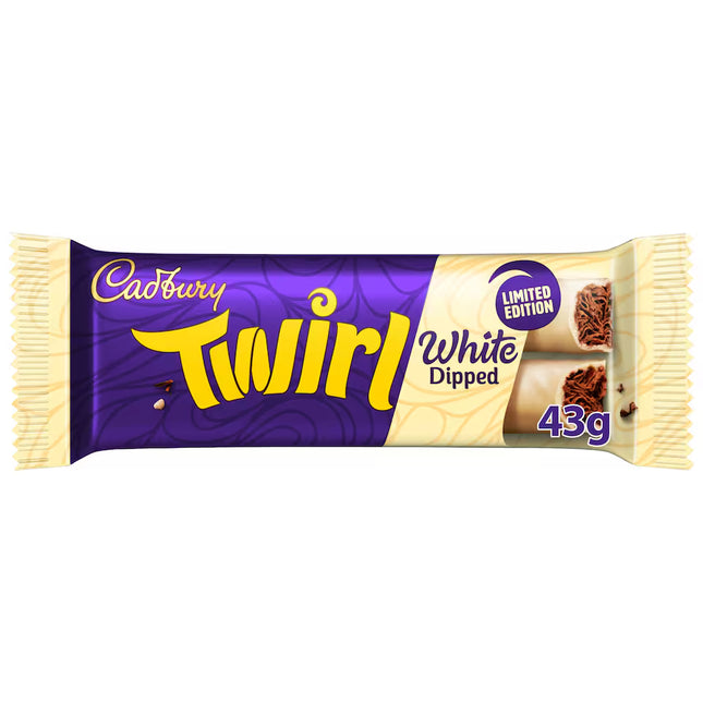 CADBURY TWIRL WHITE SINGLE BAR