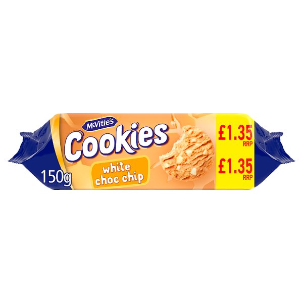 MCVITIES WHITE CHOCOLATE CHIP COOKIES £1.35 - The Fusion Mart UK
