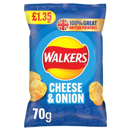WALKERS CHEESE ONION 1.35 - The Fusion Mart UK