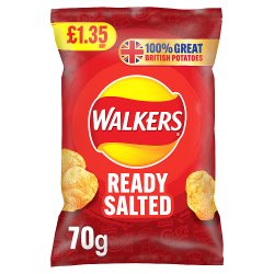 walkers ready salted 1.35 - The Fusion Mart UK