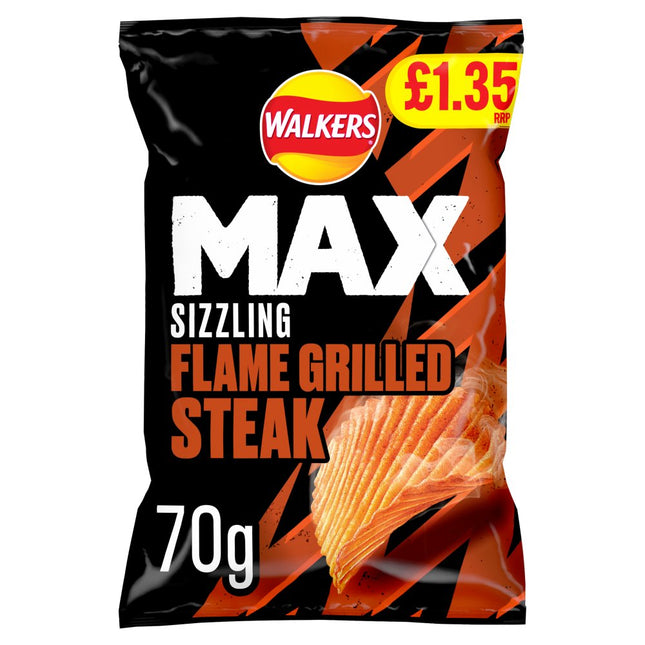 WALKERS MAX STEAK 70G