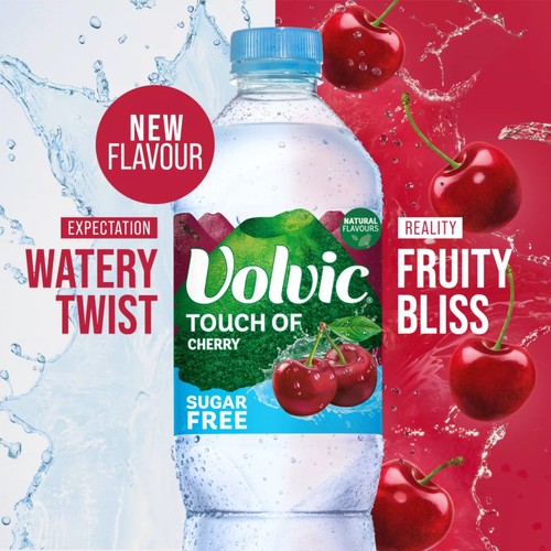 VOLVIC TOUCH OF FRUIT CHERRY