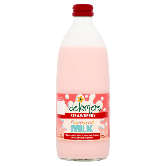 DELA STRAWBERRY MILK - The Fusion Mart UK