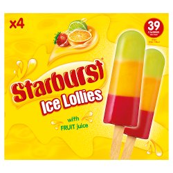 starburst frt ice lolly - The Fusion Mart UK