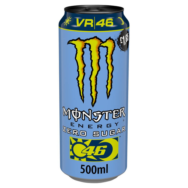 Monster En Rossi Zero Sugar energy drink can from The Fusion Mart UK, featuring sleek design and vibrant branding.