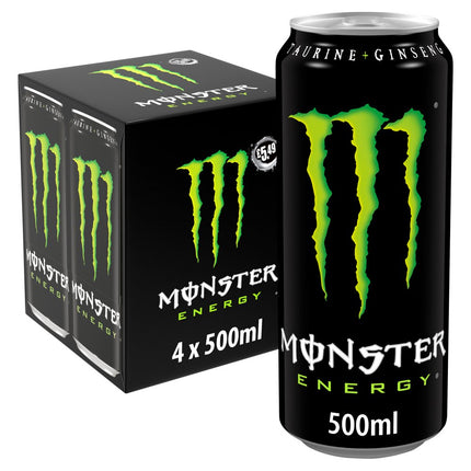 MONSTER ORIGINAL DRINK PACK OF 4 - The Fusion Mart UK
