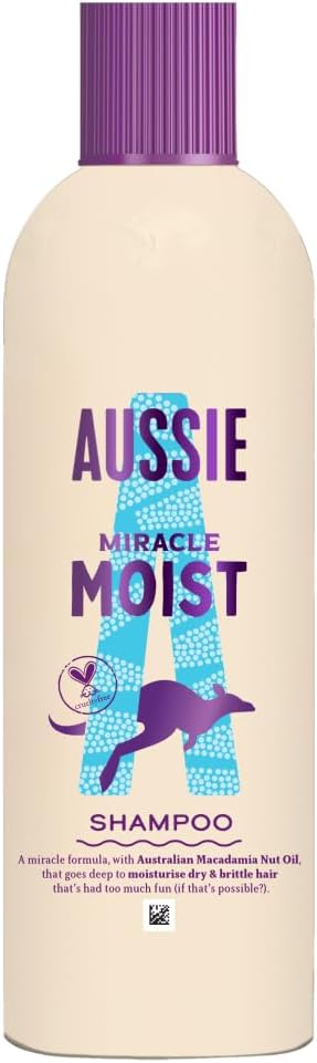Aussie Miracle Moist Shampoo for Dry, Really Thirsty Hair