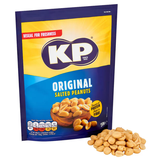 KP SALTED PEANUTS - 50 GRAMS - The Fusion Mart UK