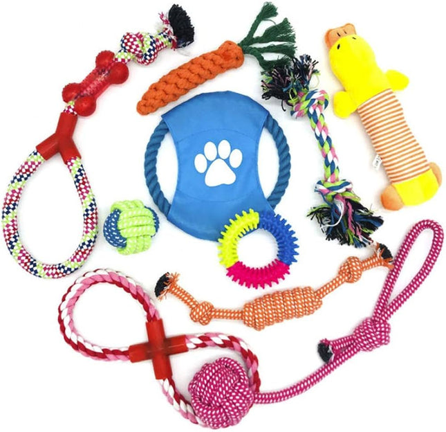 NATURAL DOG ROPE CHEW TOYS FOR SMALL DOGS