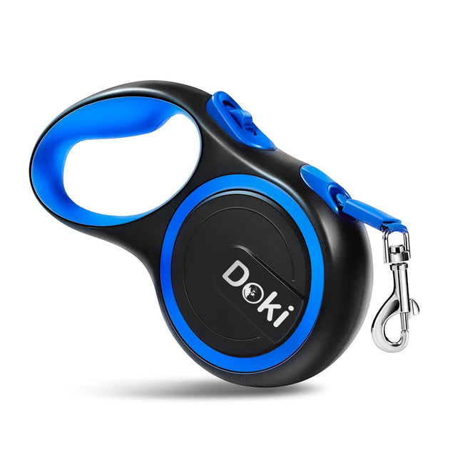 Retractable Dog Leash, Durable Nylon With O… SKY BLUE - The Fusion Mart UK
