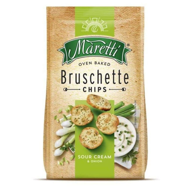 Maretti  Sour Cream And Onion Bruschette Chips