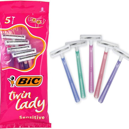 BIC Twin Lady Shaver Pack 5 - The Fusion Mart UK