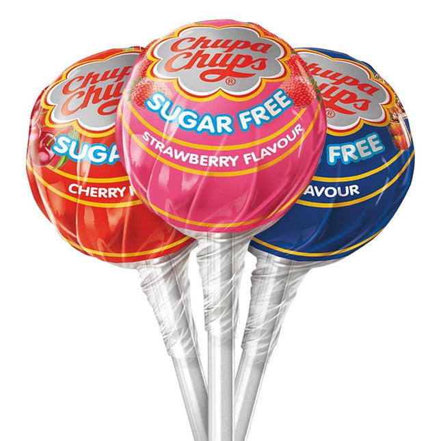 Chupa Chups Sugar Free Lollipops - The Fusion Mart UK