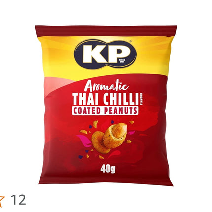 KP THAI CHILLI PEANUTS - 55 GRAMS