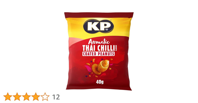 KP THAI CHILLI PEANUTS - 55 GRAMS