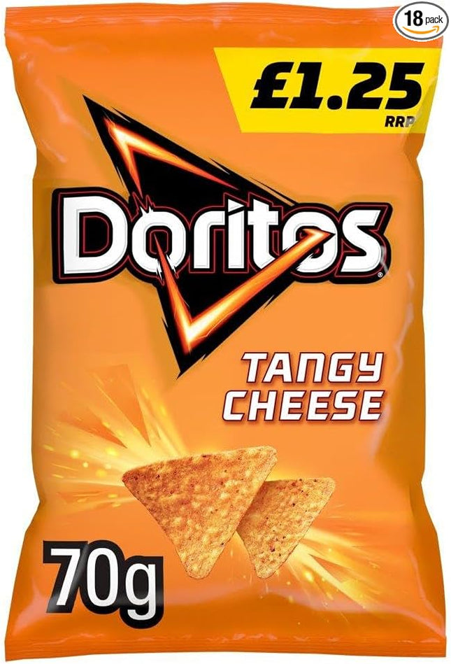Doritos TANGY CHEESE Crisps - The Fusion Mart UK