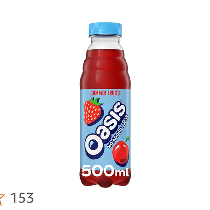 oasis summer fruit zero - The Fusion Mart UK