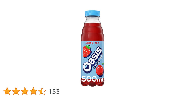 oasis summer fruit zero - The Fusion Mart UK