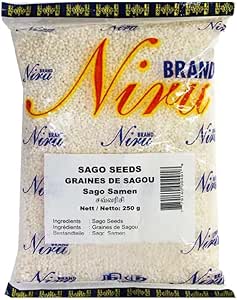 NIRU SAGO SEEDS SMALL 250G