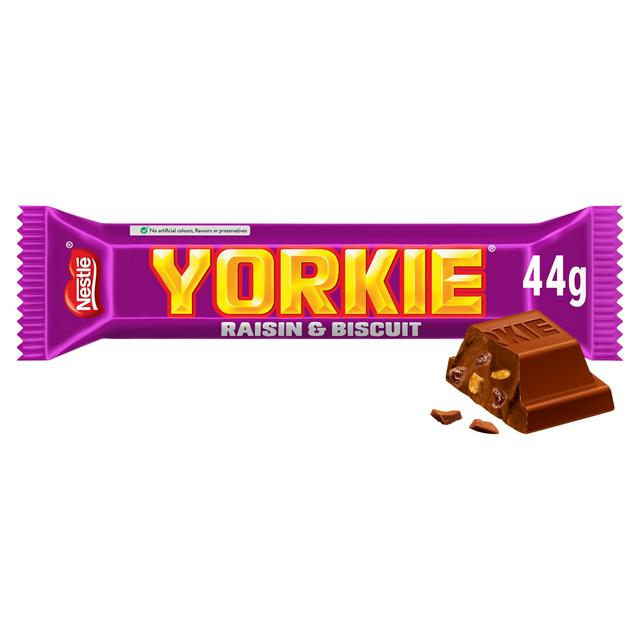 Yorkie Raisin & Biscuit Milk Chocolate Bar