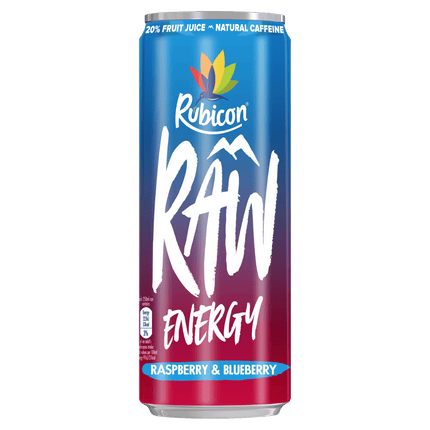 RUBICON RAW RASBERRY BLACKCURRUNT CAN - The Fusion Mart UK