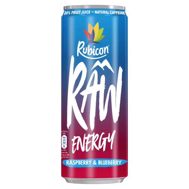 RUBICON RAW RASBERRY BLACKCURRUNT CAN - The Fusion Mart UK