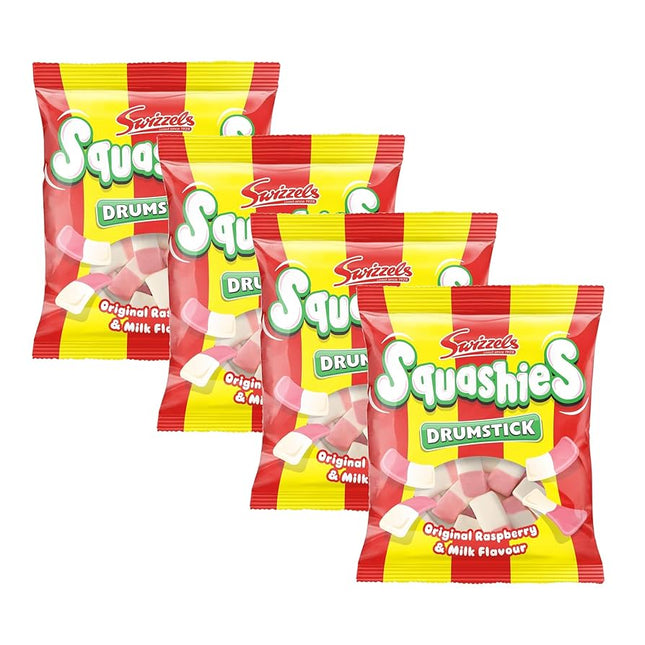 Squashies Drumstick Raspberry & Milk Flavour