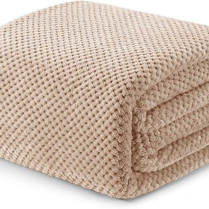 DREAM WAFFLE MINK THROW DUK EGG - The Fusion Mart UK
